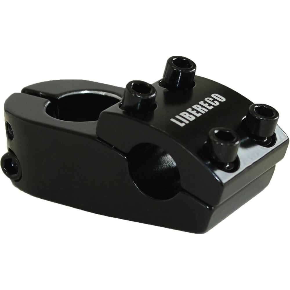 Libereco Aluminum Alloy BMX Stem, 22.2mm Bar / 28.6mm Fork, Black
